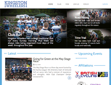 Tablet Screenshot of kingstonwheelers.co.uk